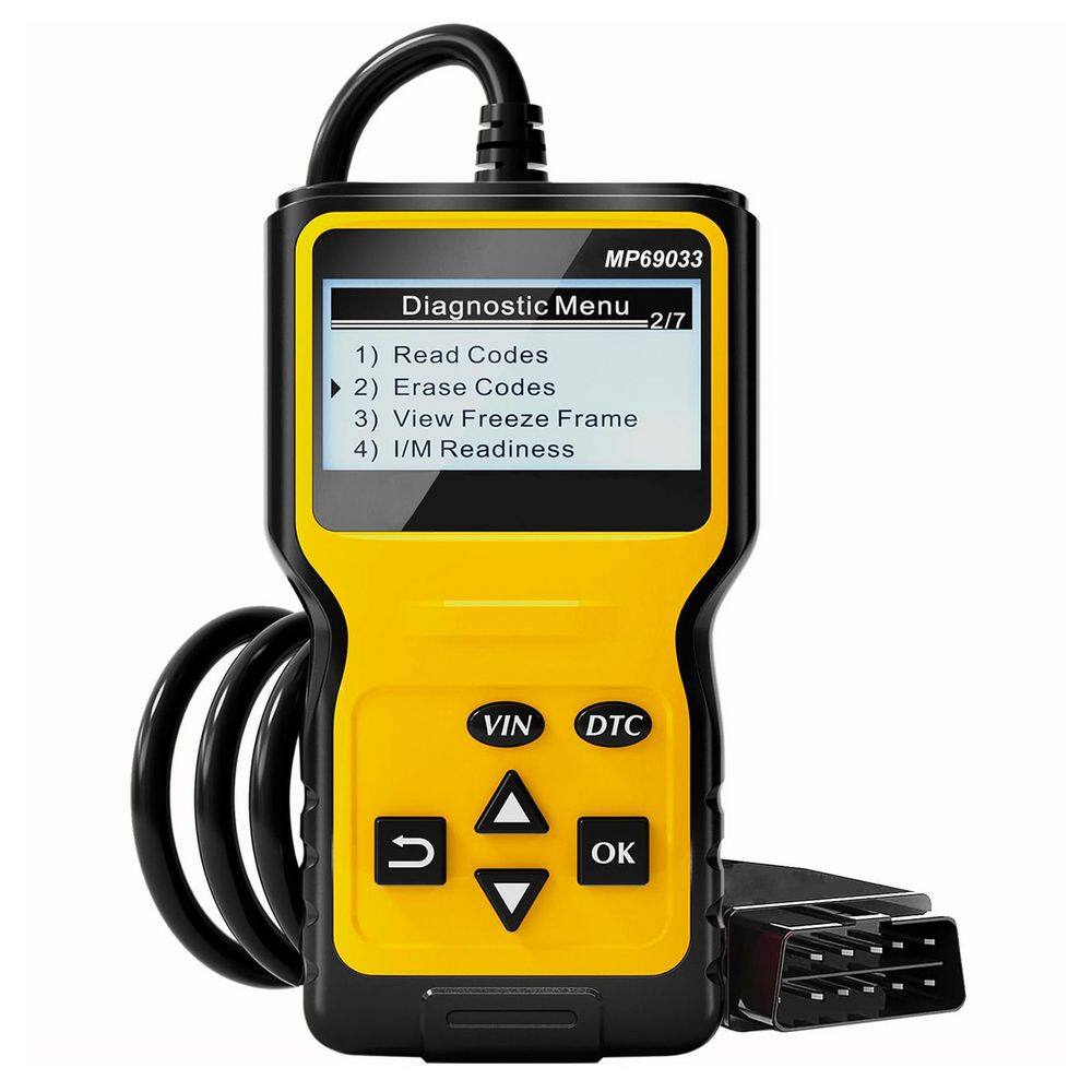 2.8 Inch LCD Digital OBD2 Code Reader AC/DC Engine Fault Diagnostic Test Meter MP69033 for OBDII Cars price history on PriceWatchPro