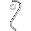 Glacier Bay 11 in. S-Style Shower Arm and Flange in Chrome 3075-513