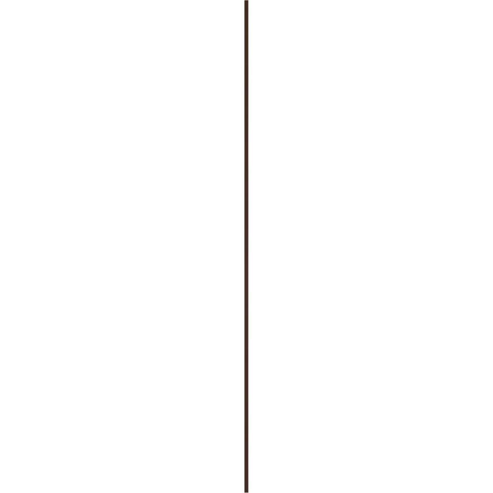 Walnut Adjustable Decorative Wood Slat Wall Panel Kit, 47" Height