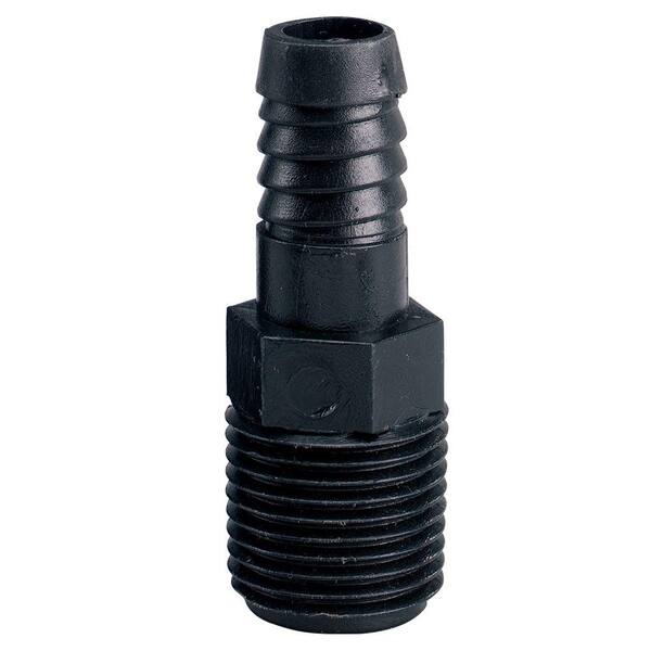 Orbit 3/4 in. MNPT x 1/2 in. Barb Adapter