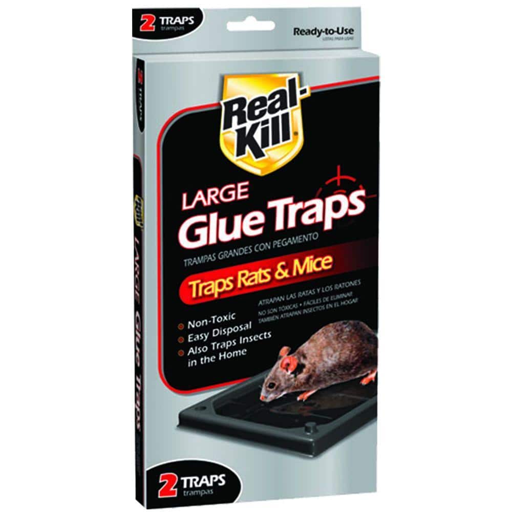 10 LARGE 9" Sticky Glue Rat Mice MOUSE TRAPS Bait No Poison Rodent Pest Control 