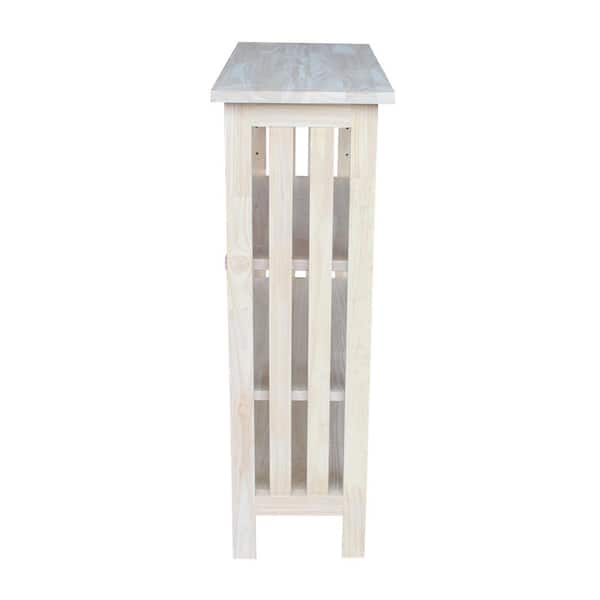 International Concepts 36 in. Unfinished Wood 3-shelf