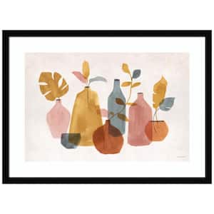"Terracotta Vases 01" by Lisa Audit 1 Piece Wood Framed Giclee Home Art Print 19 in. x 25 in.