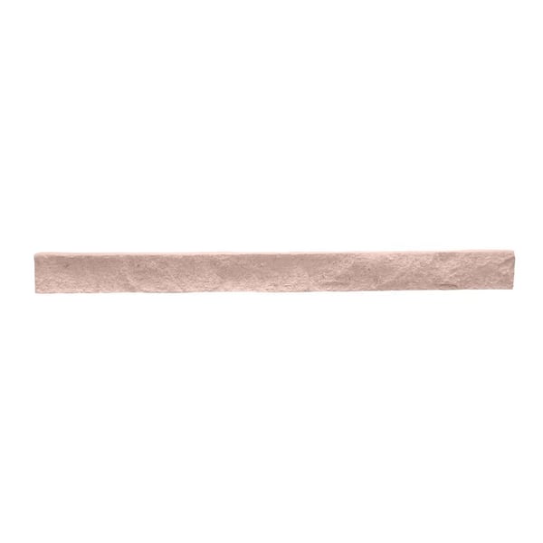 GenStone 1.25 in. x 3.75 in. x 3.5 ft. Multi-Color Brick Veneer Composite Trim Siding