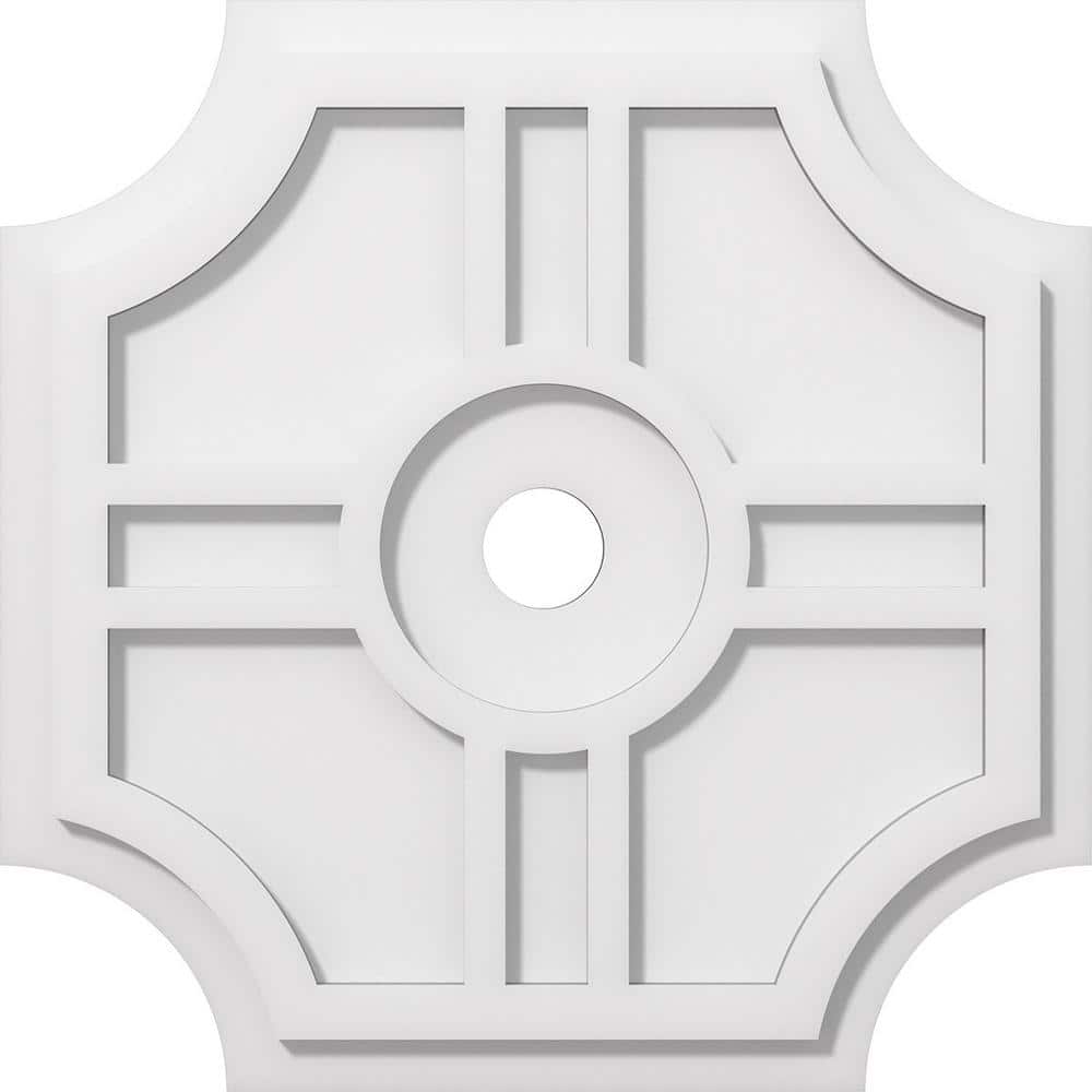 1 in. P X 6 in. C X 18 in. OD X 2 in. ID Haus Architectural Grade PVC Contemporary Ceiling Medallion price history on PriceWatchPro