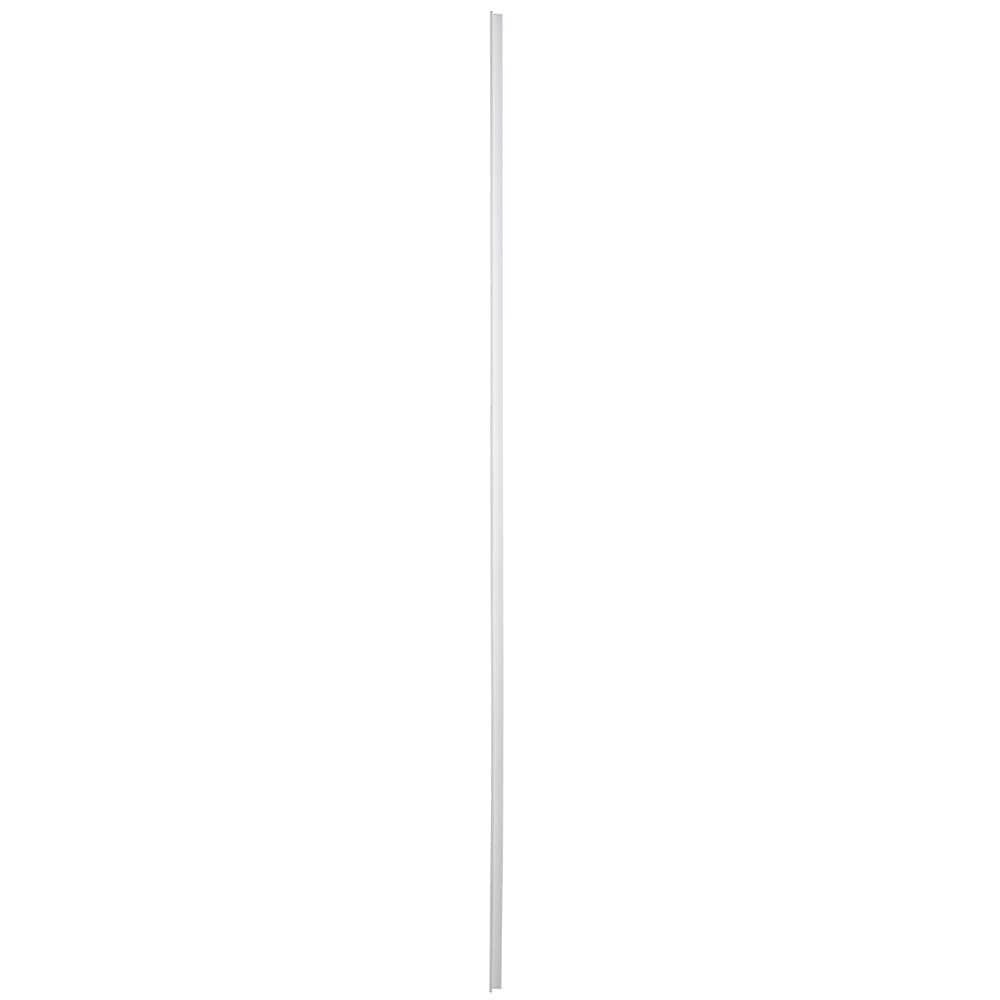 Hampton Bay White 97 in. x 1.25 in. x 1.25 in. Outside Corner Moulding ...