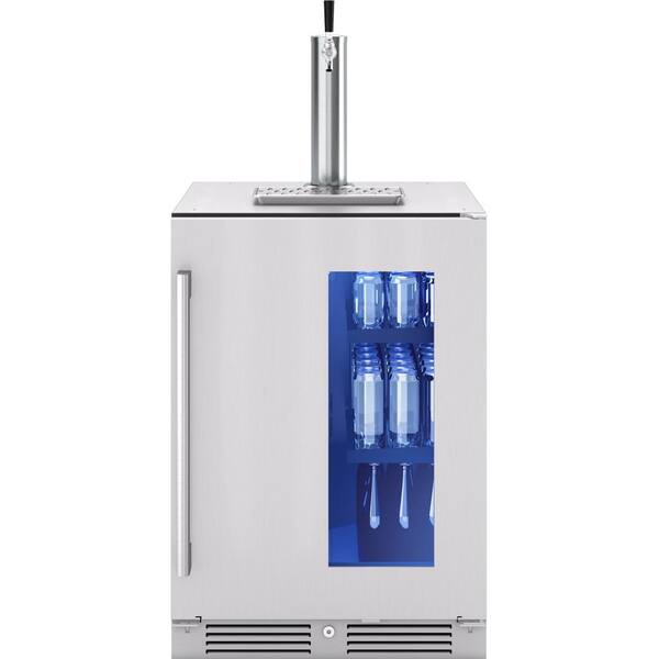 LitKiwi 3ft Draft Beer Line Kit - Clear Vinyl Tubing 5/16ID With Stainless Steel Fittings For Kegerators