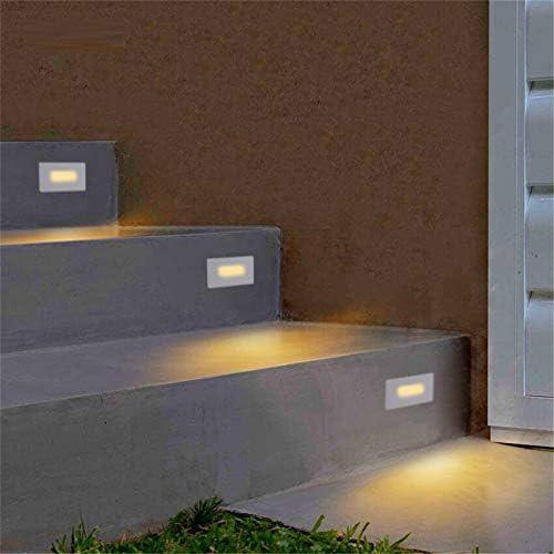 Silver Stainless Steel Dimmable LED Step Light