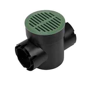 6 in. Spee-D Double-Outlet Drainage Catch Basin