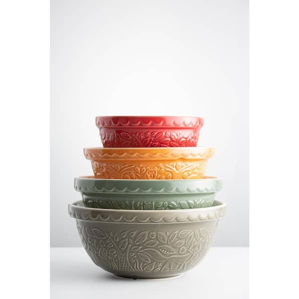 Mason Cash In The Forest Owl Green S18 Mixing Bowl 2002.150U - The