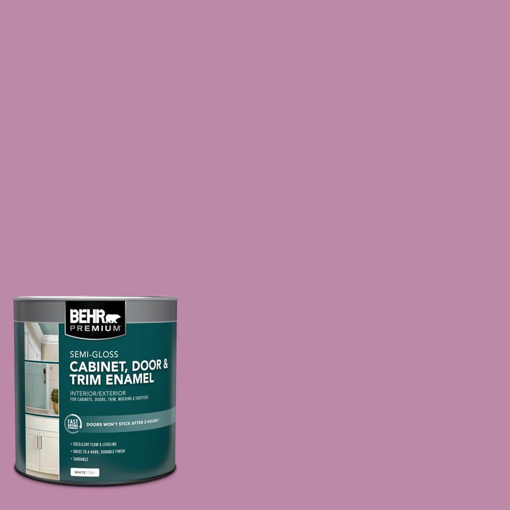 1 qt. #M120-5 Rosy Semi-Gloss Enamel Interior/Exterior Cabinet, Door & Trim Paint price history on PriceWatchPro