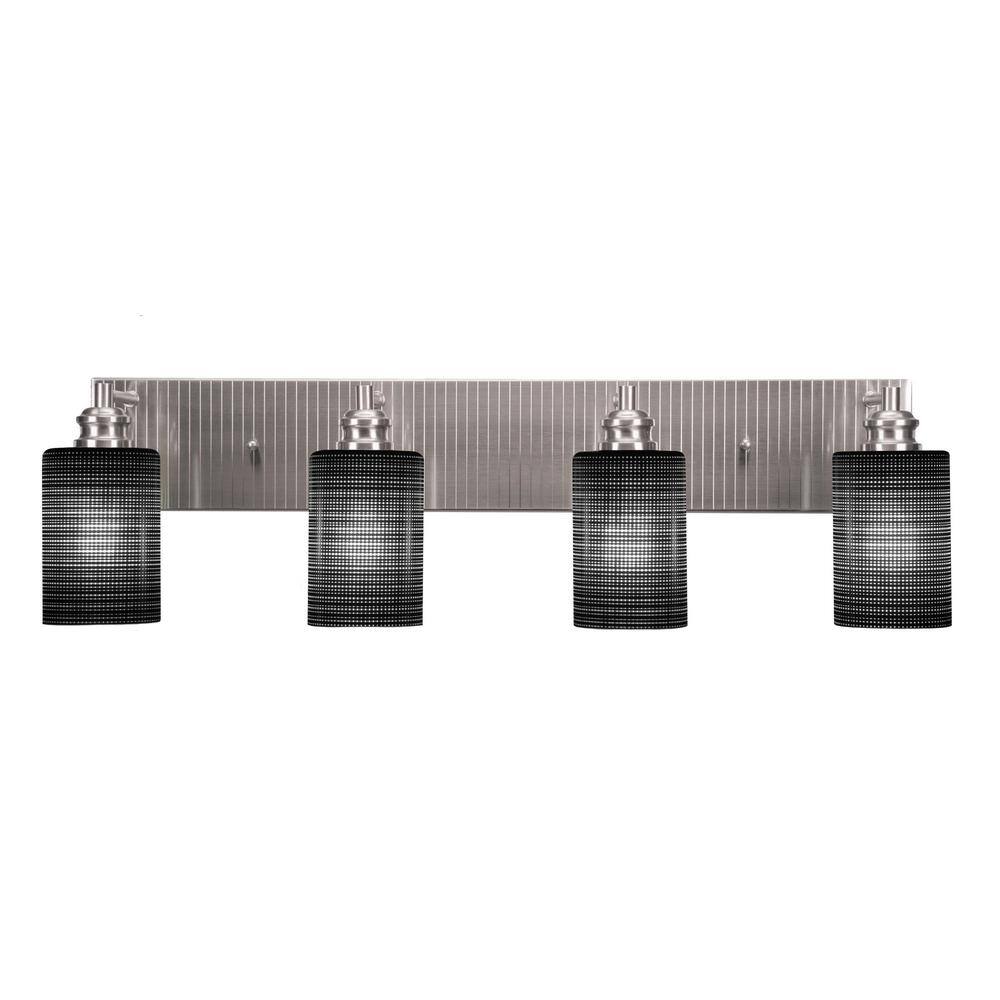 Albany 31 in. 4-Light Brushed Nickel Vanity Light
