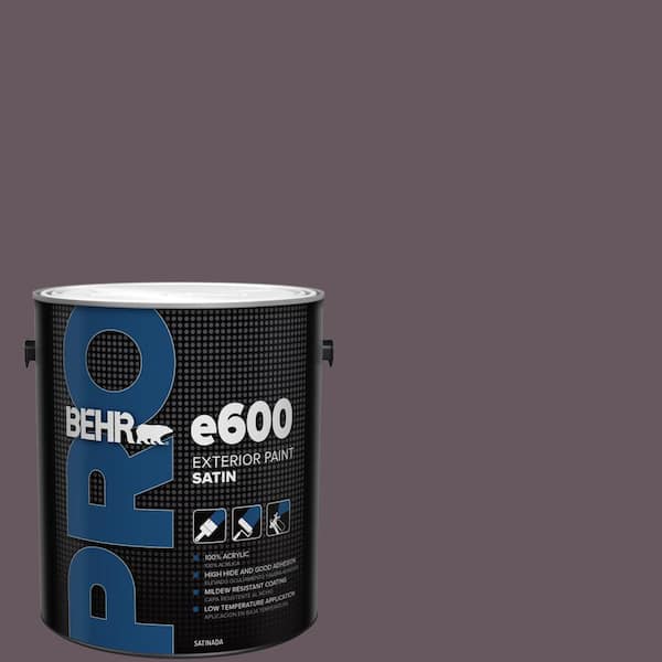 BEHR PRO 1 gal. #N100-6 Urban Legend Satin Exterior Paint