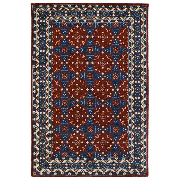 Kaleen Middleton Red 5 ft. x 8 ft. Area Rug