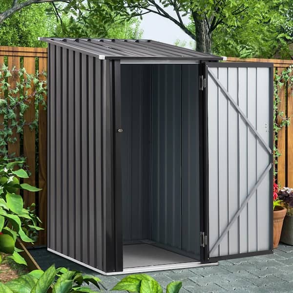 Tatayosi 3 ft. W x 3 ft. D Metal Outdoor Storage Shed, Garden Shed