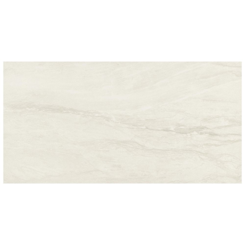 MSI Alexandra White 12 in. x 24 in. Matte Porcelain Marble Look