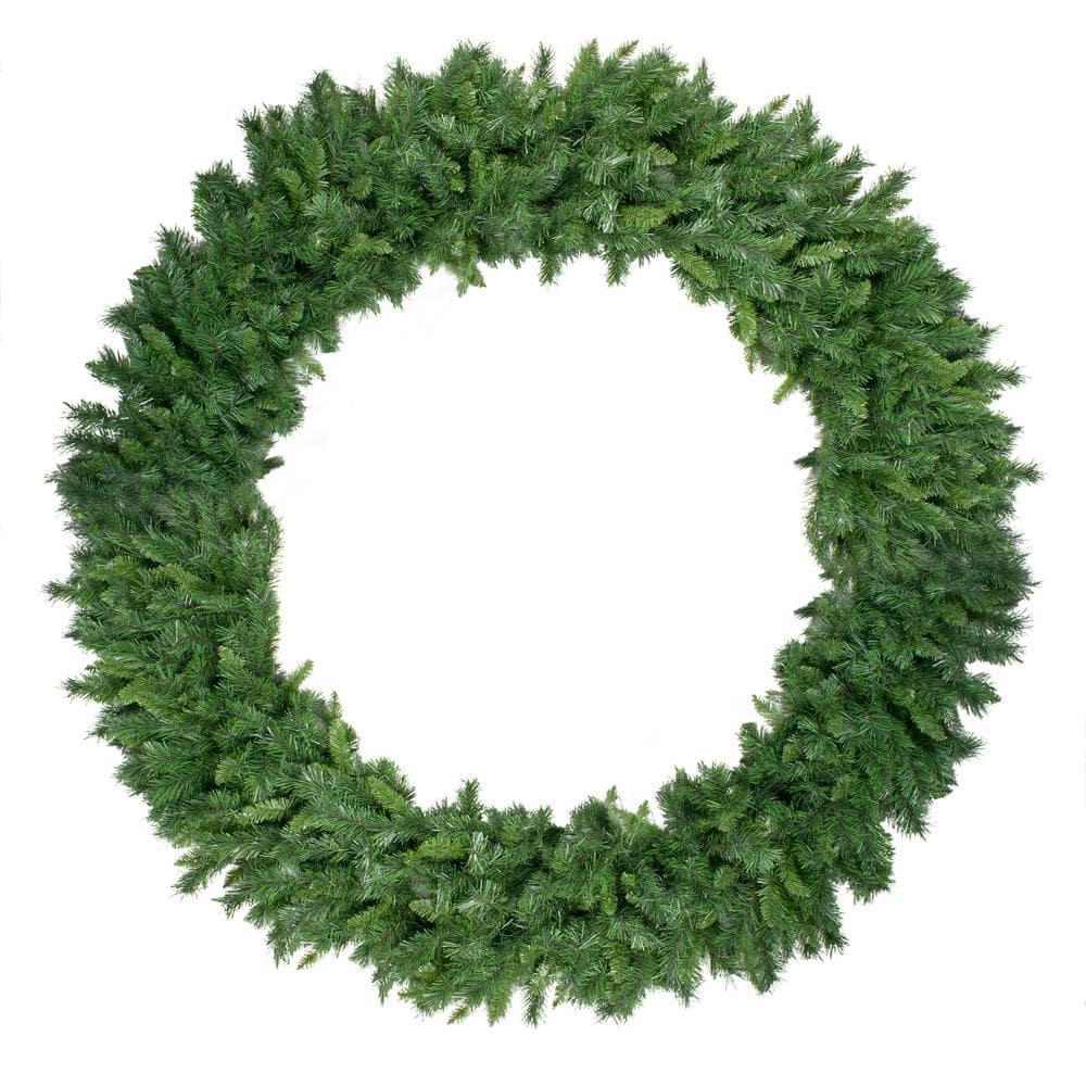 Northlight 5 ft. Unlit Lush Mixed Pine Artificial Christmas Wreath