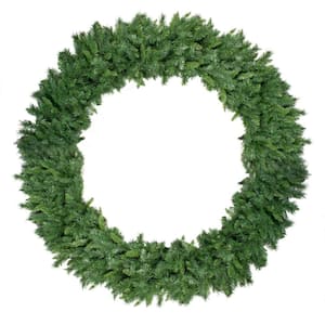 5 ft. Unlit Lush Mixed Pine Artificial Christmas Wreath