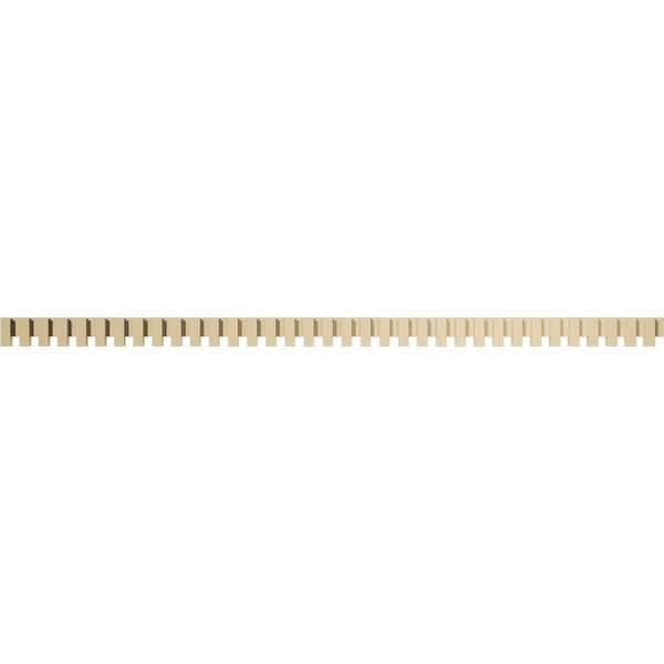 1 in. D x 4 in. W x 93.375 in. L Primed Polyurethane Panel Moulding