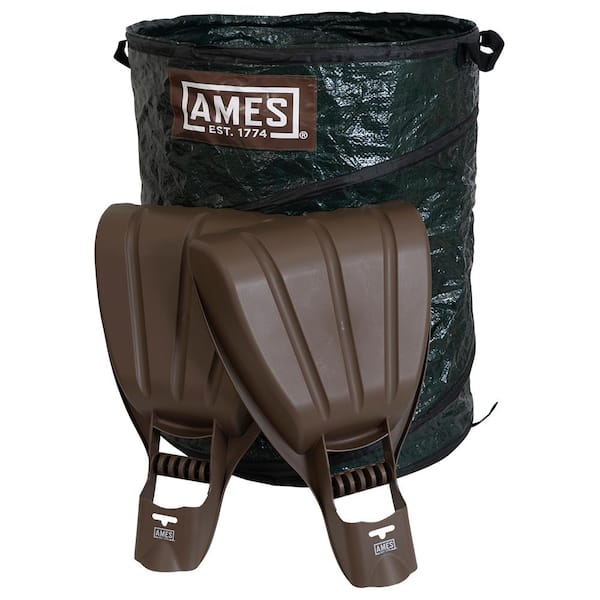 Ames Leaf Collecting Tool Set with Garden Claws and Collapsible