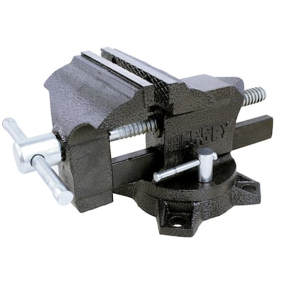 4-1/2 in. Light Duty Bench Vise with Swivel Base