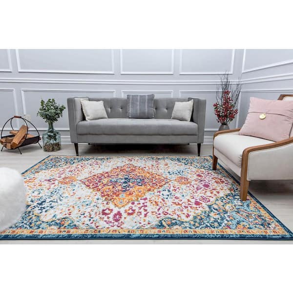 Vivid Beauty 2 ft. x 8 ft. Indoor Area Rug
