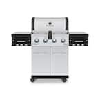 Broil King Regal S 420 PRO 4-Burner Natural Gas Grill In Stainless ...