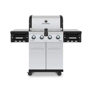 Regal S 420 PRO 4-Burner Natural Gas Grill in Stainless Steel