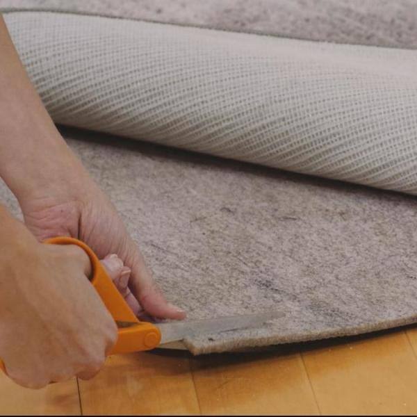 9 Ft Dual Surface Felted Rug Pad, Rug Pads For Hardwood Floors Home Depot