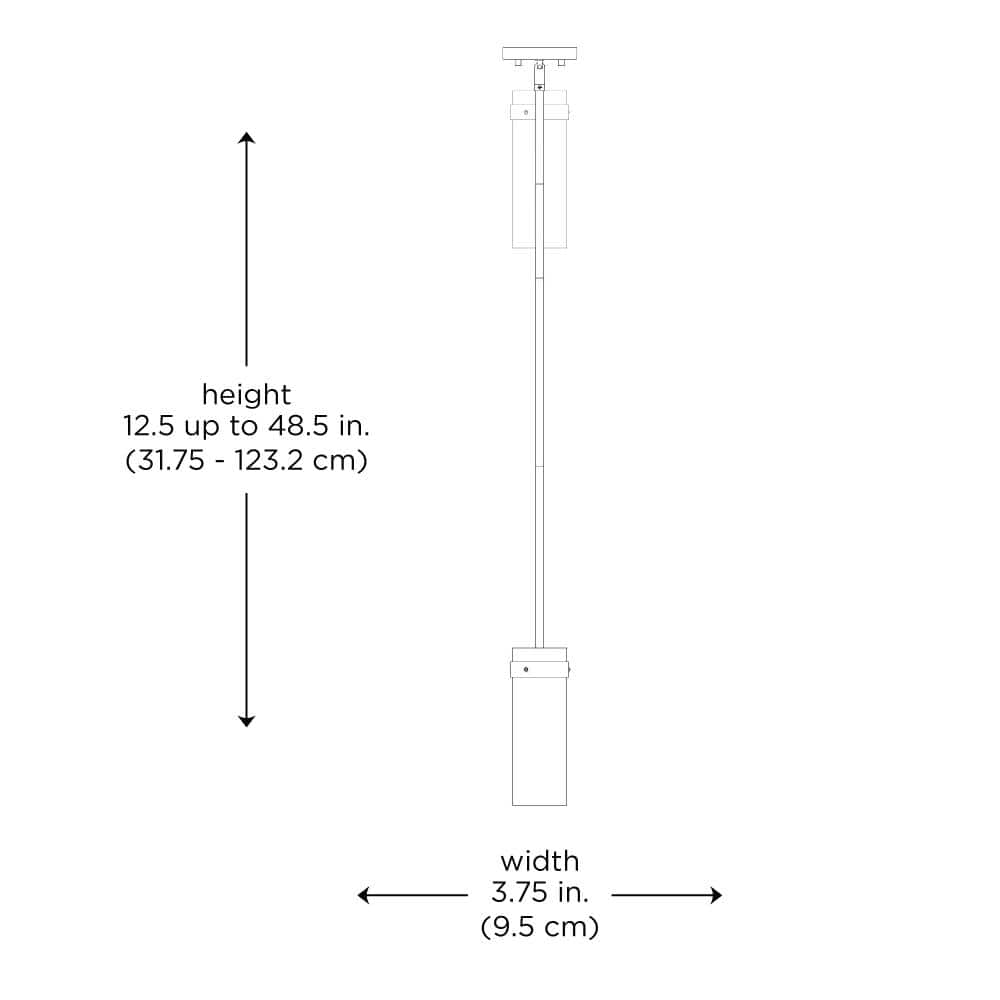 Brushed Nickel Frosted Glass Mini Pendant Light