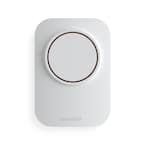 Smart Indoor/Outdoor Siren Alarm, Wi-Fi Connected, Wireless (Battery) - White (1-Pack)