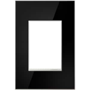 adorne 1 Gang Plus Decorator/Rocker Wall Plate, Mirror Black (1-Pack)