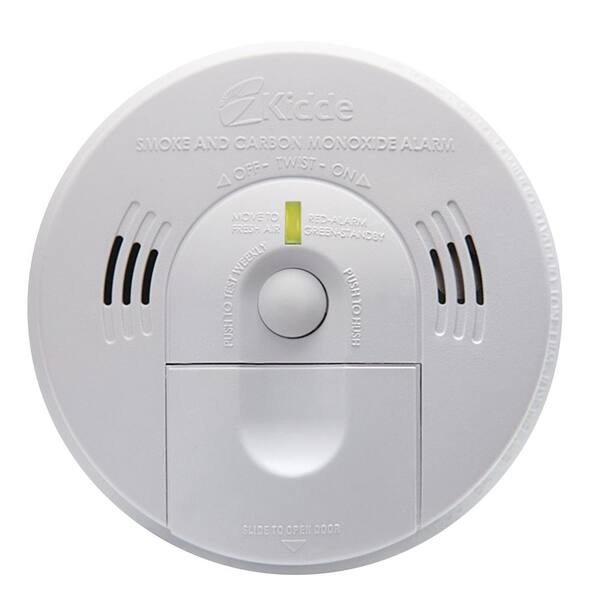 KIDDE Smoke and Carbon Monoxide Combination Detector Battery Operated 3-Pack 