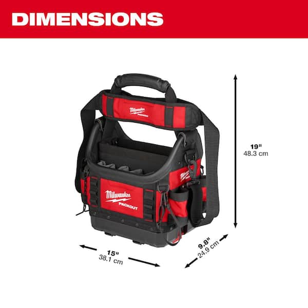 Milwaukee - PACKOUT 10 in. Structured Tote