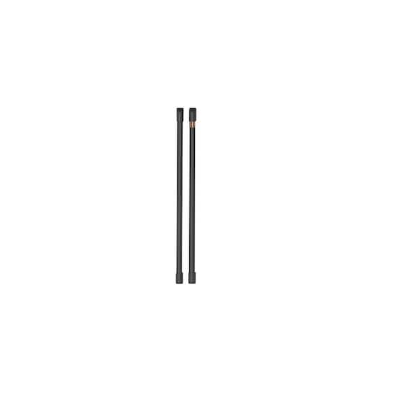 Cafe Side by Side Refrigerator Handle Kit in Flat Black