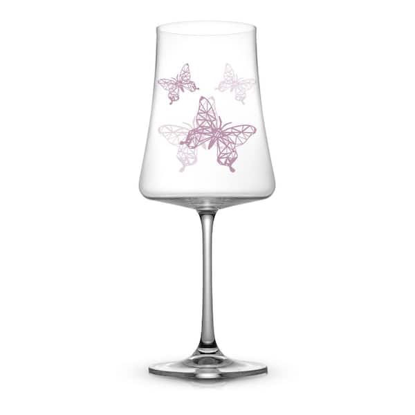 Waterford Elegance Series Crystal Stemless Wine Glass Pair