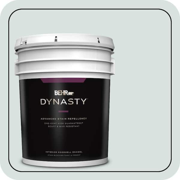 BEHR DYNASTY 5 gal. #730E-2 Sparkling Spring Eggshell Enamel Interior Stain-Blocking Paint & Primer
