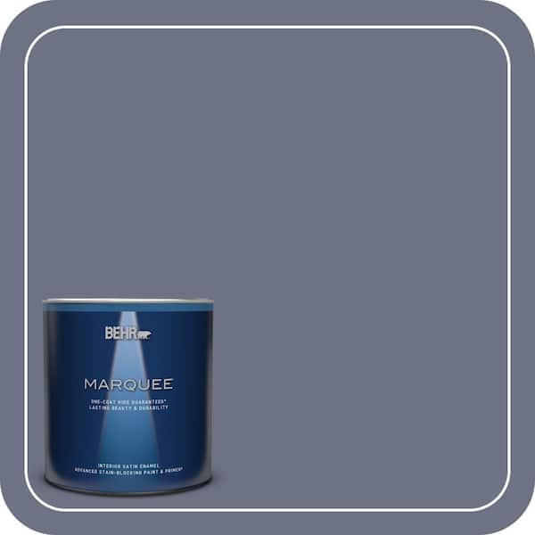 BEHR MARQUEE 1 qt. #MQ5-11 Encore One-Coat Hide Satin Enamel Interior Paint & Primer
