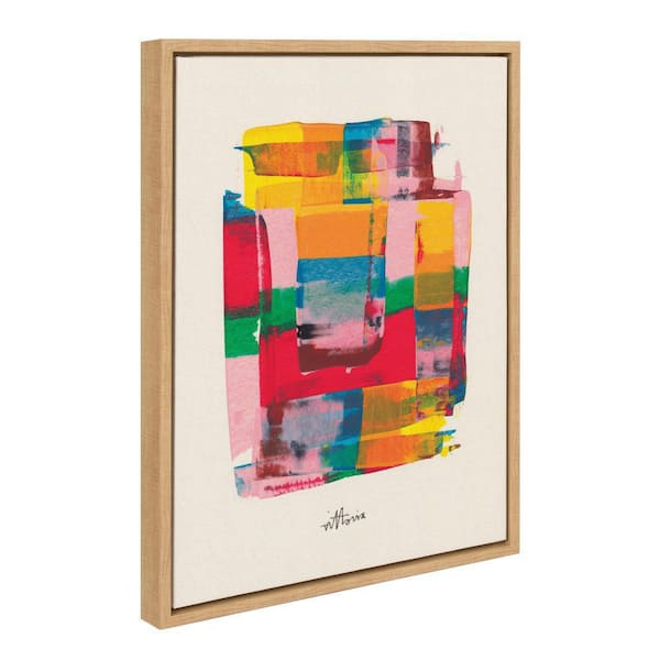 Kate and Laurel Sylvie "Embrace The Excess" by Amber Vittoria Framed Art Print 18 in. x 24 in.