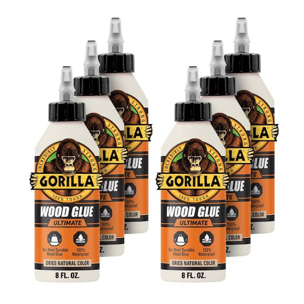 8 oz. Wood Glue Ultimate, Natural (6-Pack)