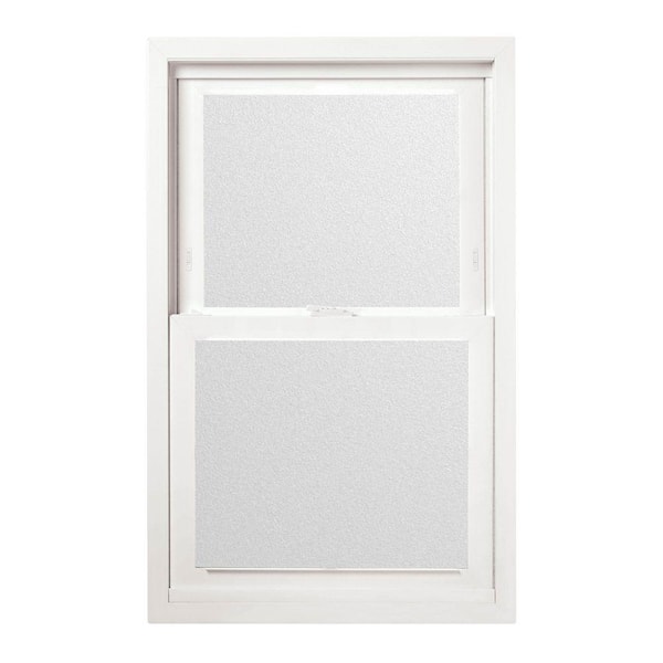 JELD-WEN 23.5 in. x 35.5 in. V-2500 Series White Vinyl Single Hung Window with Fiberglass Mesh Screen