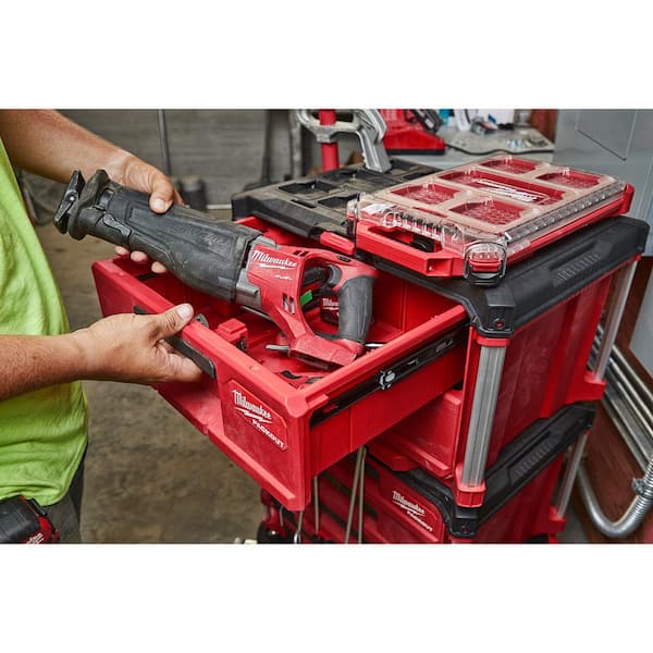 Milwaukee - PACKOUT 22 in. 2-Drawer Tool Box with Metal Reinforced Corners