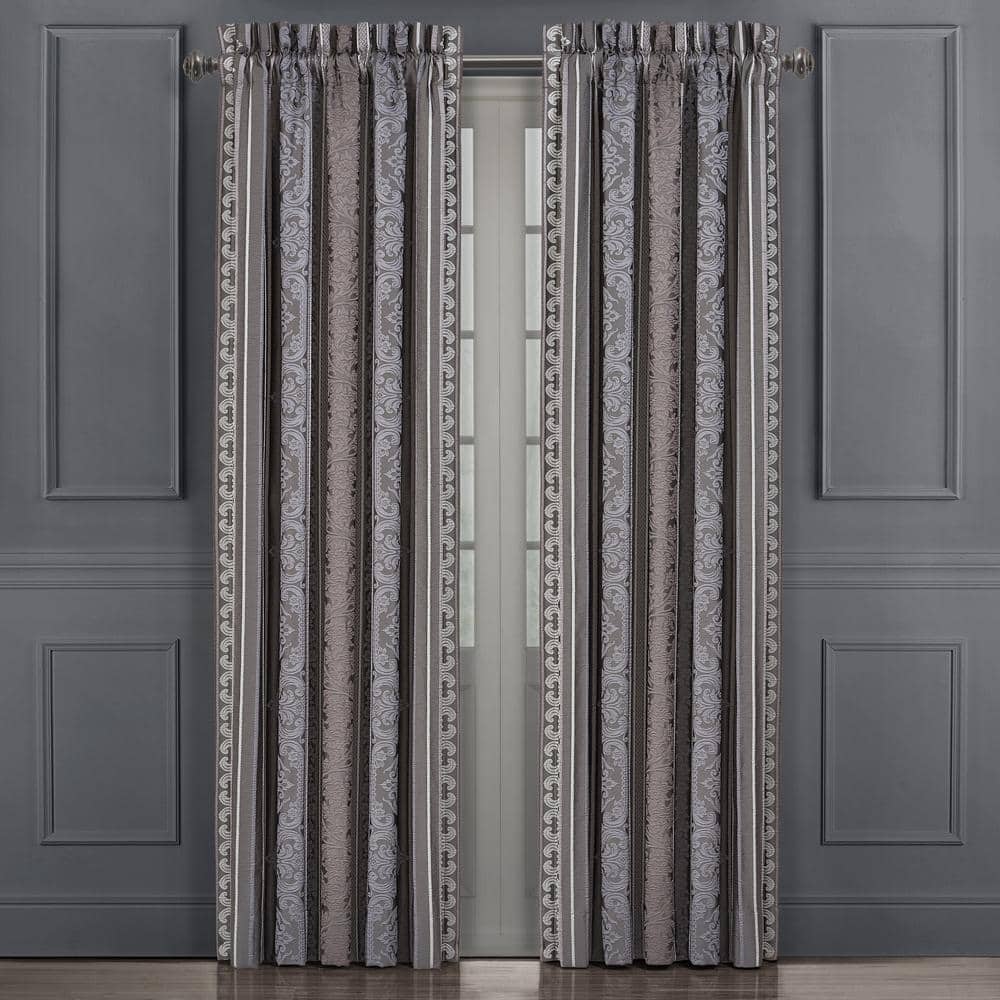 Mackay Graphite Graphite Polyester 84 Window Panel Pair