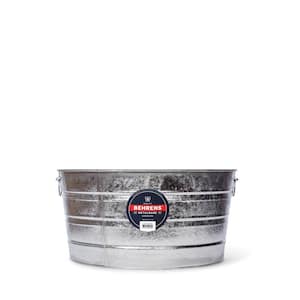 15 Gal. Hot Dipped Steel Round Tub