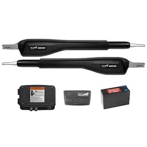 Heavy Duty Dual Swing Gate Opener Access Combo Kit Smart and Solar Capable