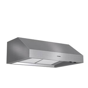 800 Series 30 in. Undercabinet Range Hood with Lights in Stainless Steel