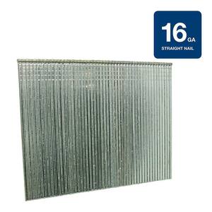 2-1/2 in. x 16-Gauge Electro-Galvanized Steel Finish Nails (4,000 per Box)