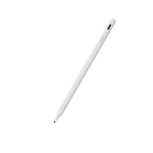 White Stylus Ipad Pen with Bluetooth, Battery Level Display, Compatible with iPad 6th to 10th, Ipad Mini 5/6th