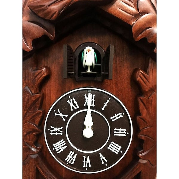 Afoxsos Cuckoo Clock Vintage Large Wooden Wall Clock