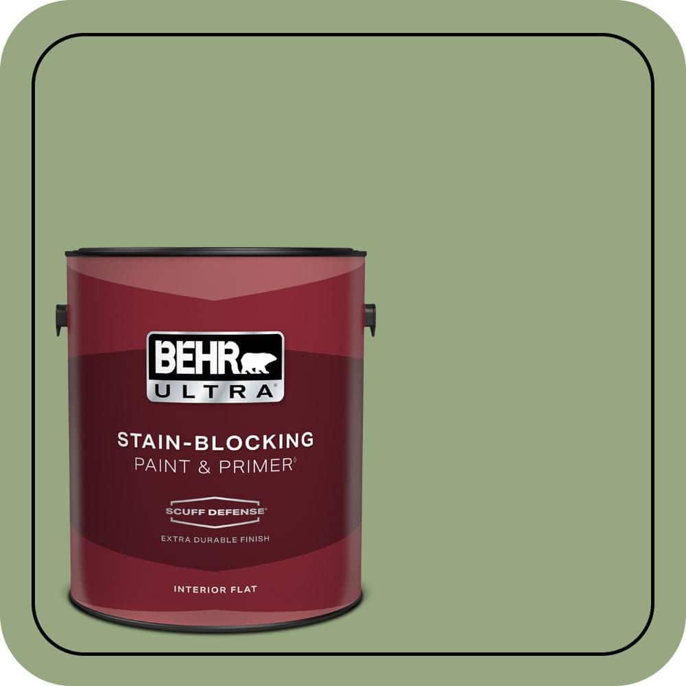 1 gal. #M380-5 Hillside Grove Extra Durable Flat Interior Paint & Primer price history on PriceWatchPro